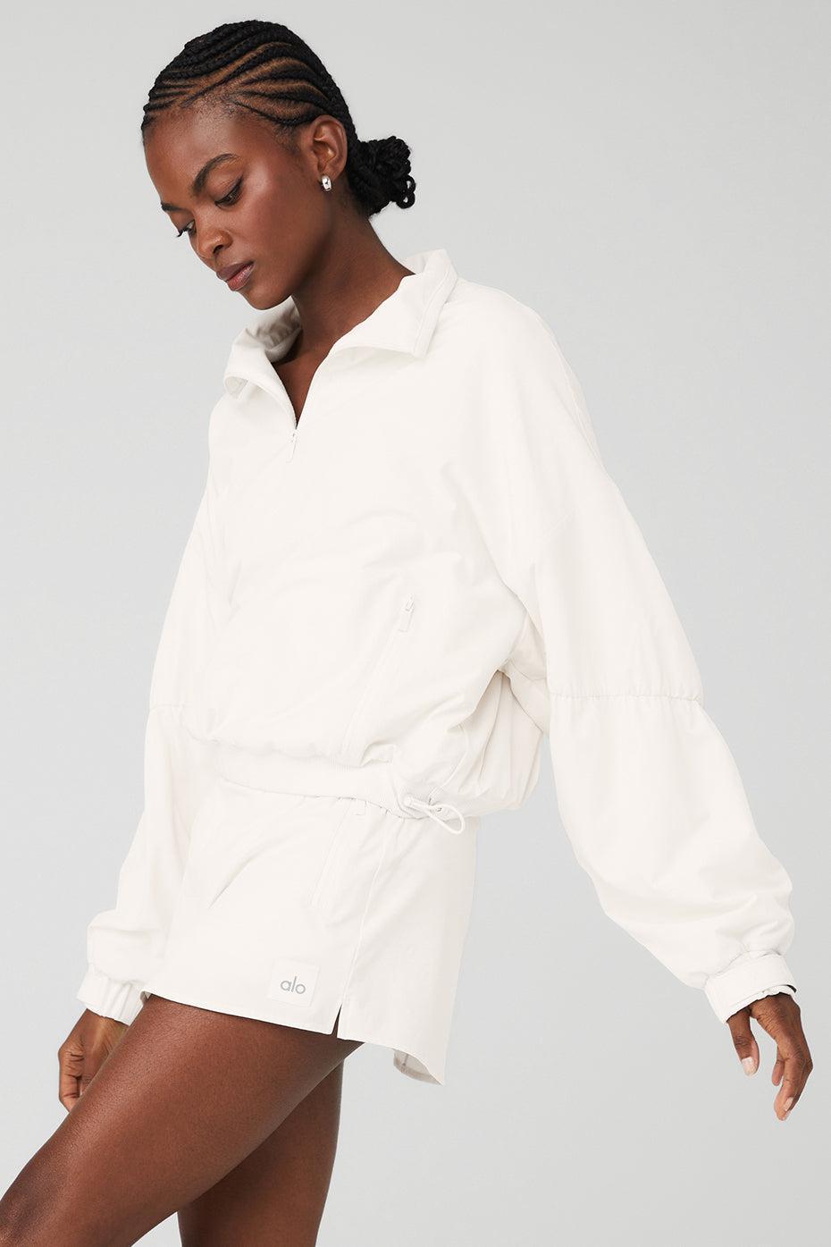 Cropped Elevation Coverup - Ivory Product Image