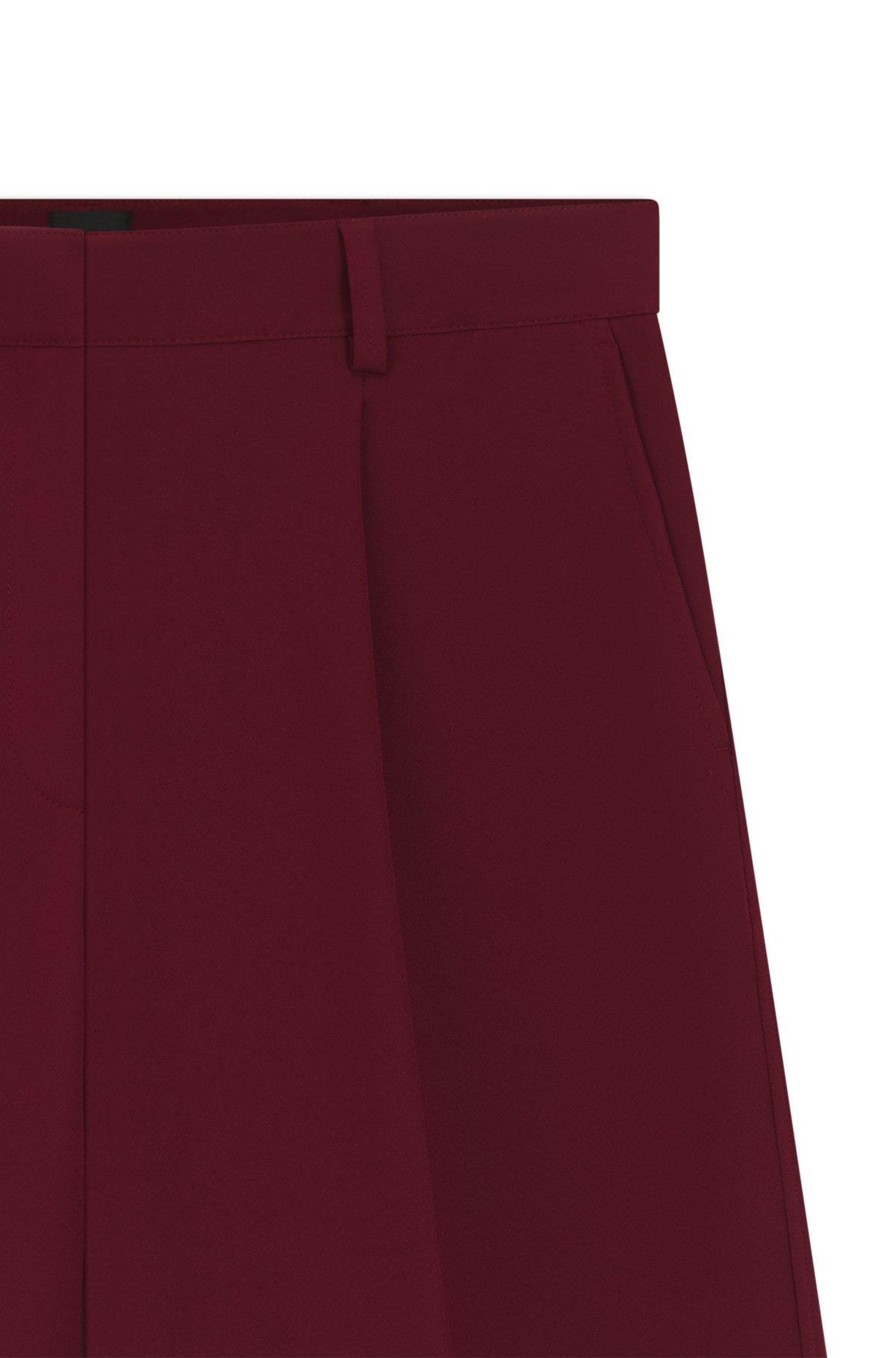 Regular-fit wide-leg pants in stretch fabric Product Image
