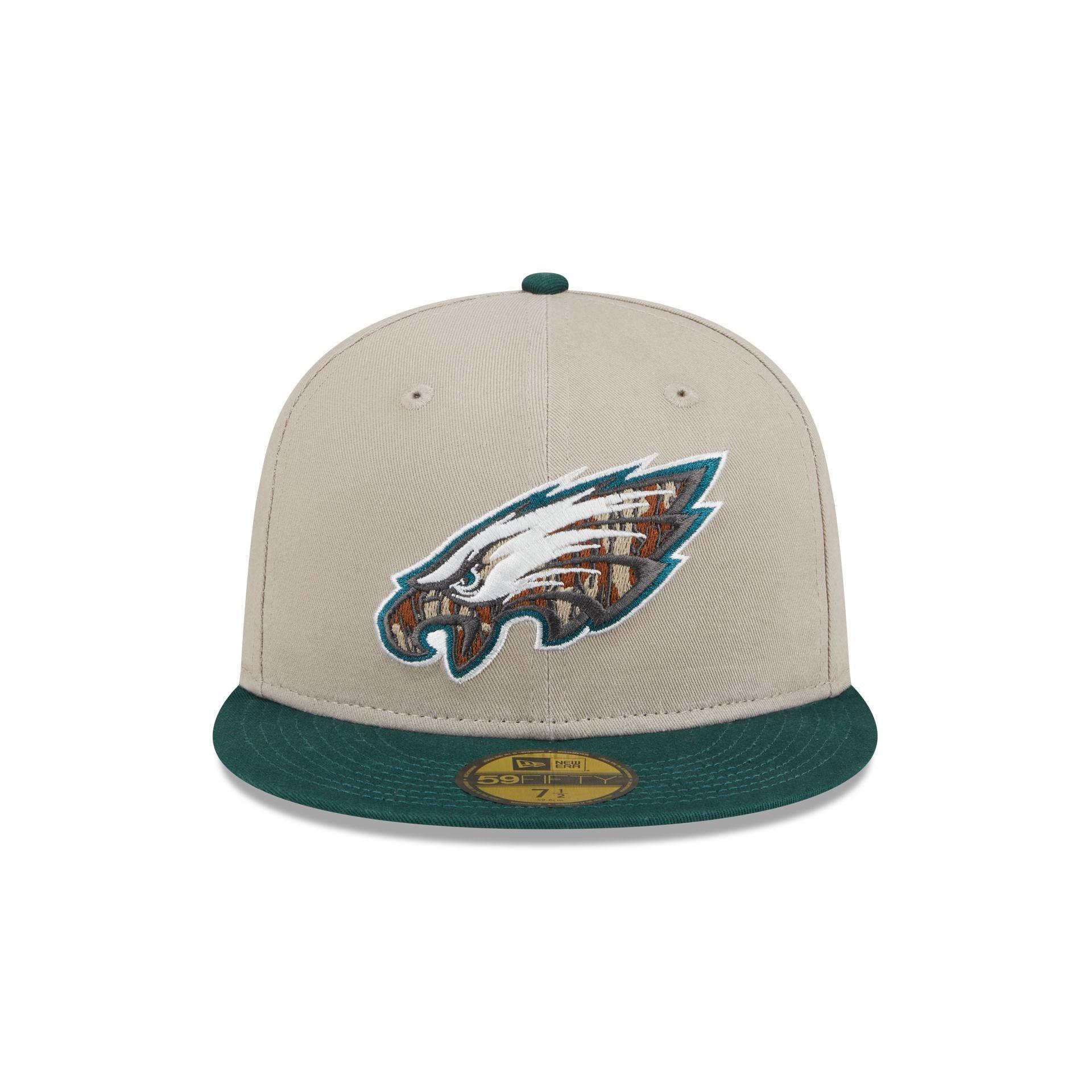 Philadelphia Eagles Earth Day 59FIFTY Fitted Hat Male Product Image