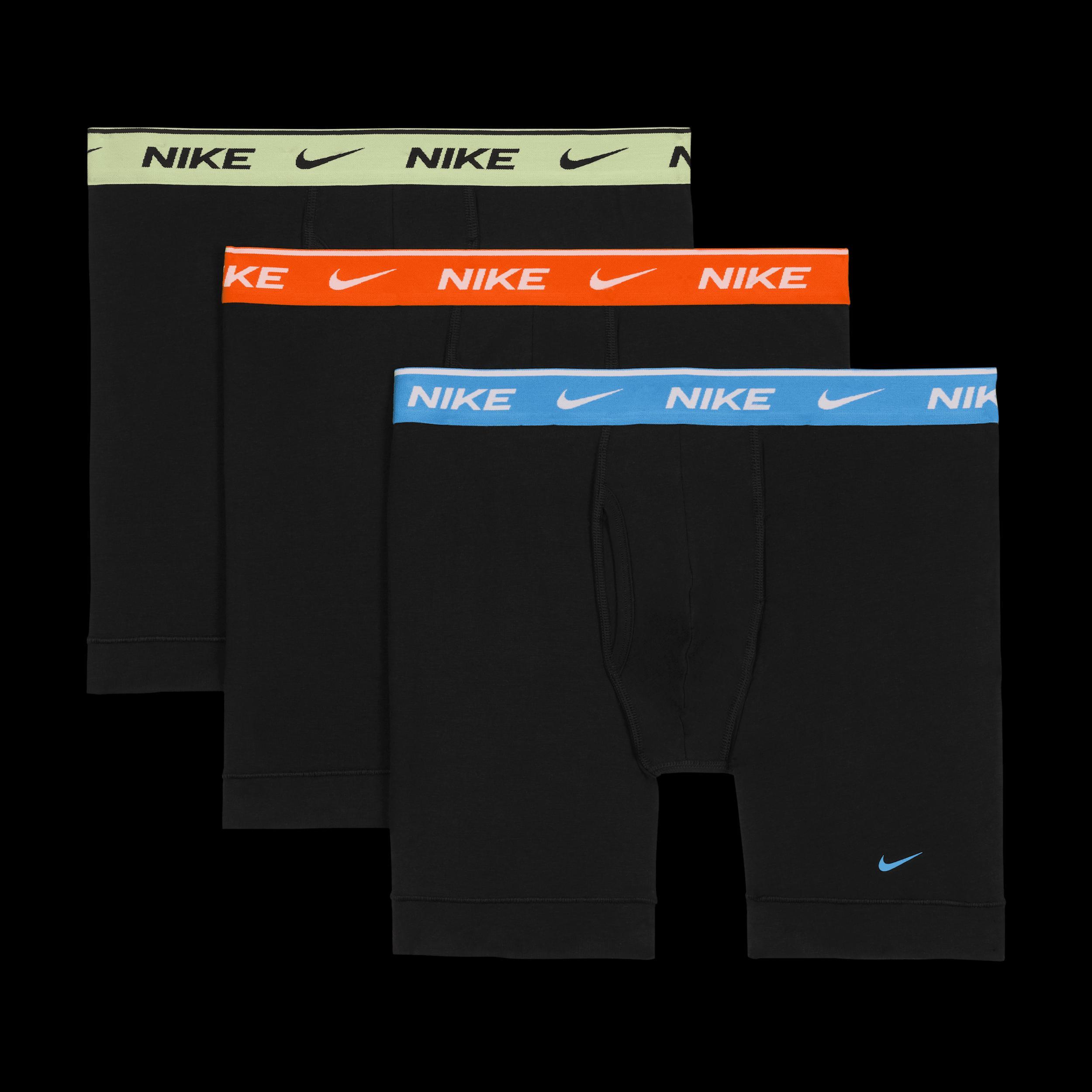 Nike Mens Dri-FIT Essential Cotton Stretch Boxer Briefs (3-Pack) | KE1167-997 Product Image