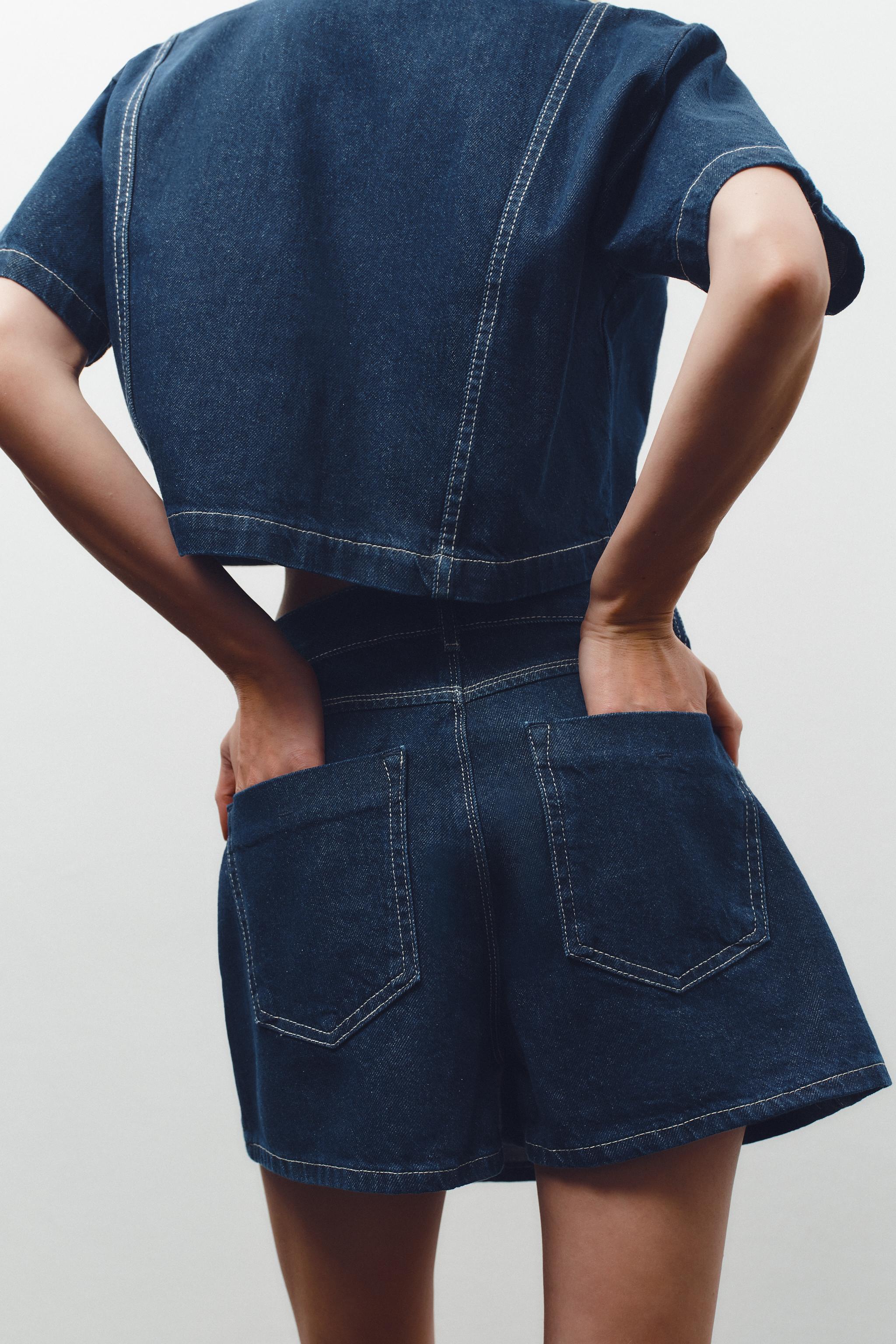 Z1975 WRAP DENIM SKORT Product Image