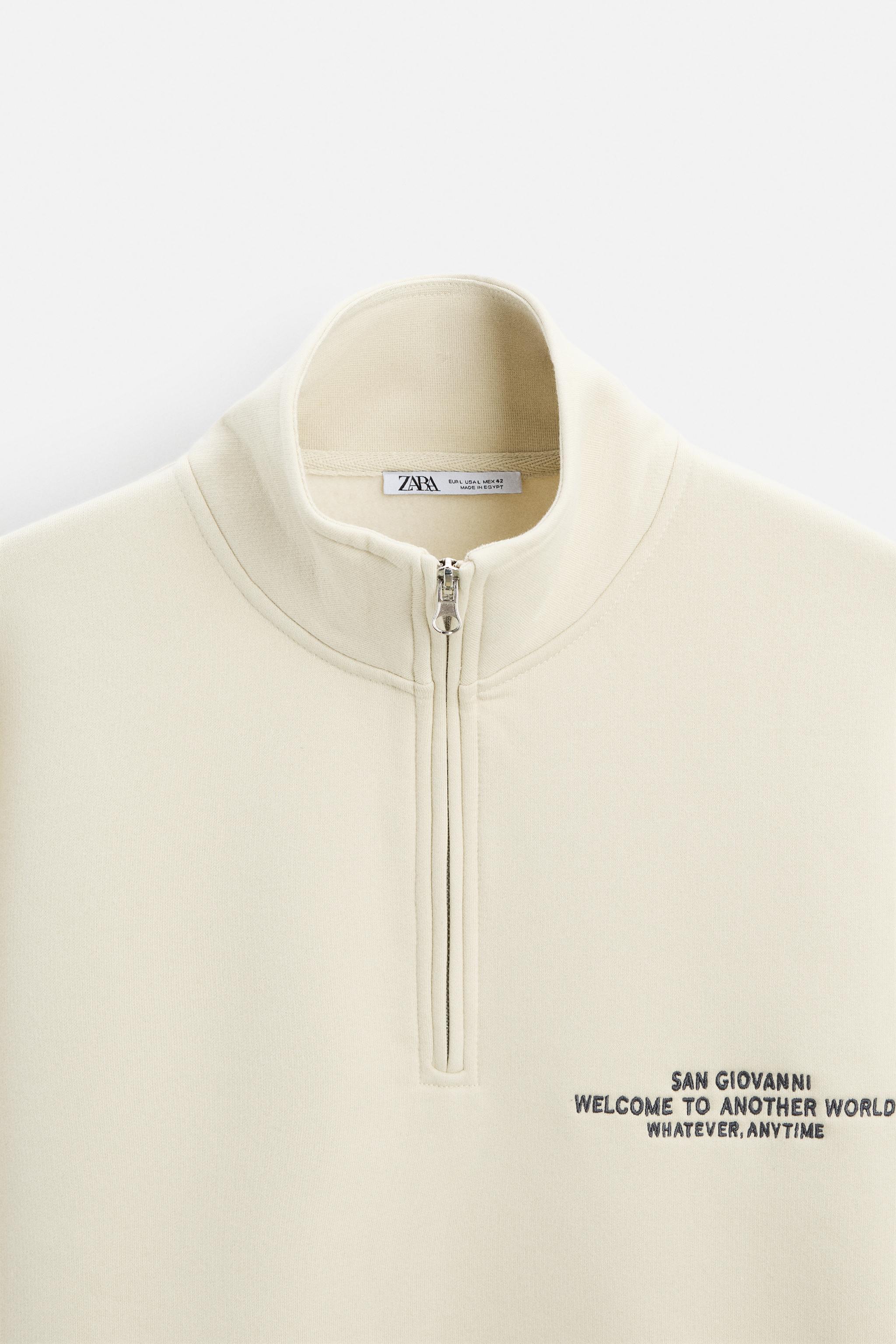 QUARTER ZIP SWEATSHIRT Product Image