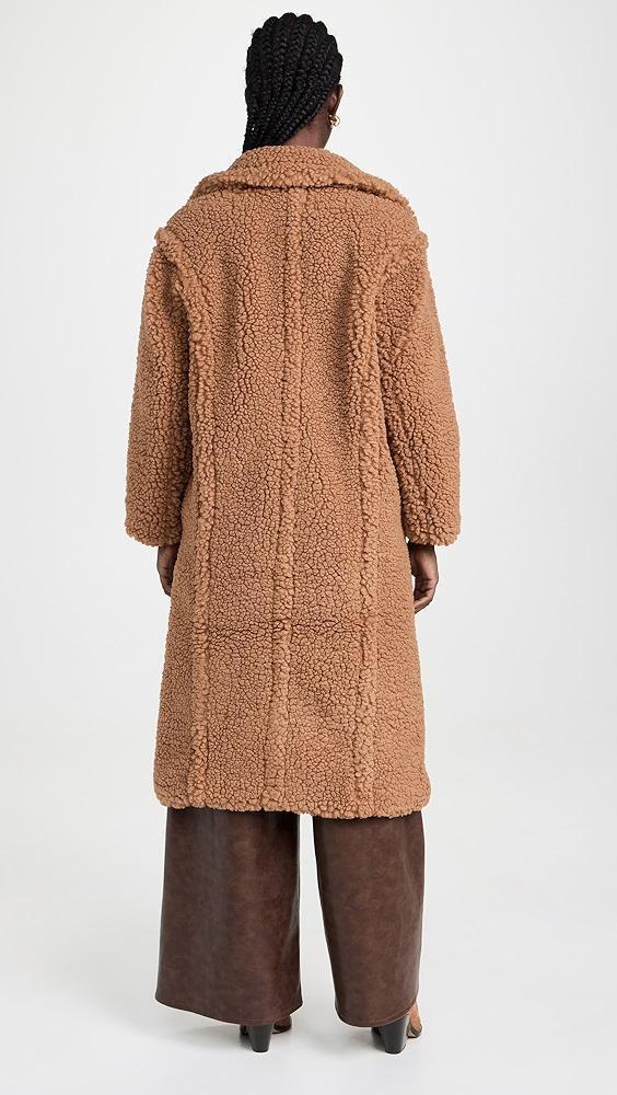 UGG Gertrude Long Teddy Coat | Shopbop Product Image