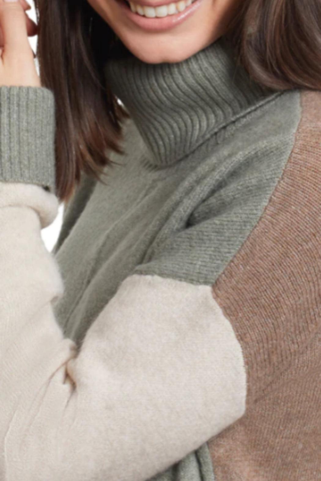 Color Block Sweater Product Image