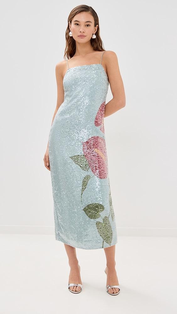 FARM Rio Anthurium Flowers Slip Maxi Dress | Shopbop Product Image