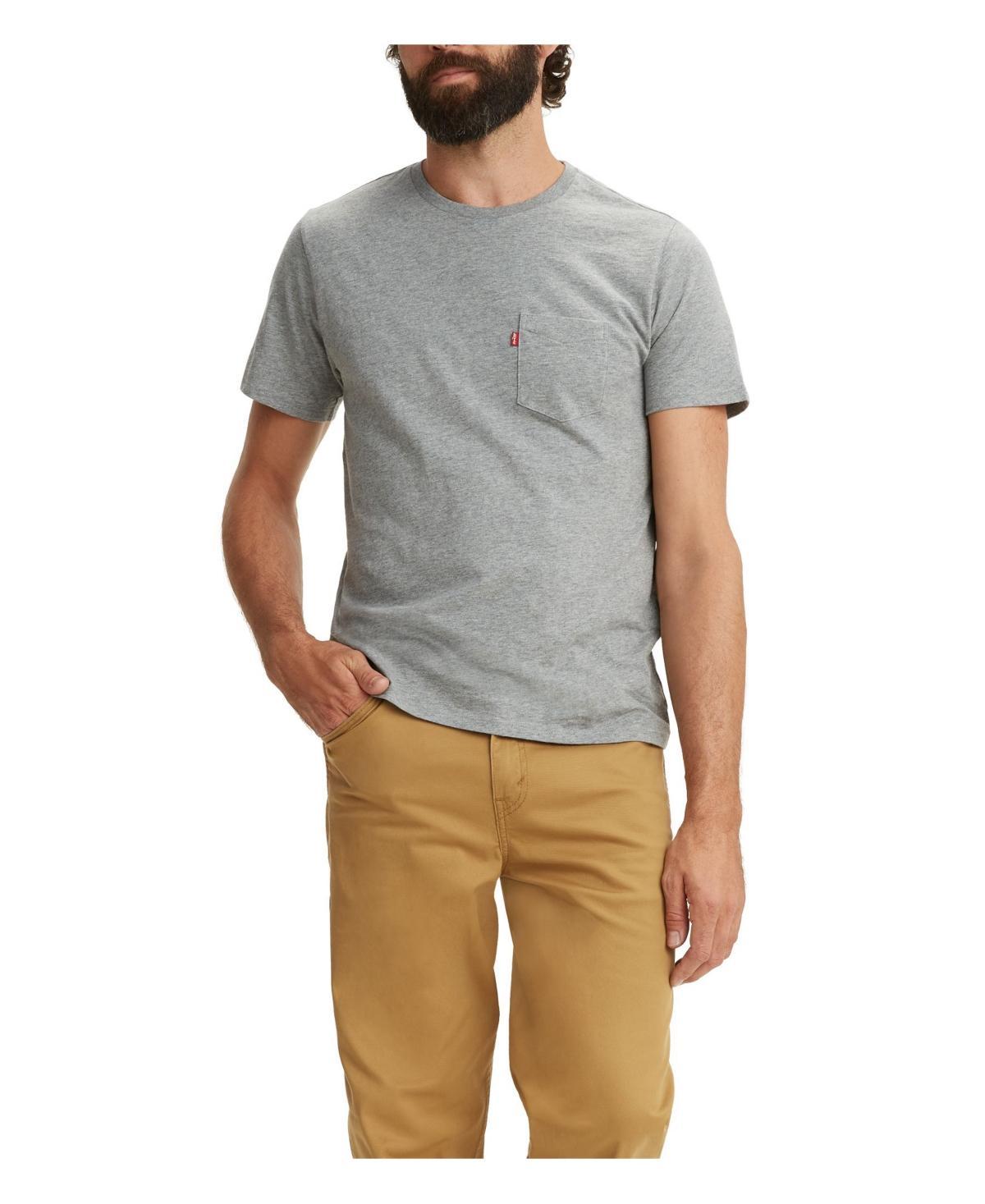 Levis Mens Classic Pocket Short Sleeve Crewneck T-shirt Product Image