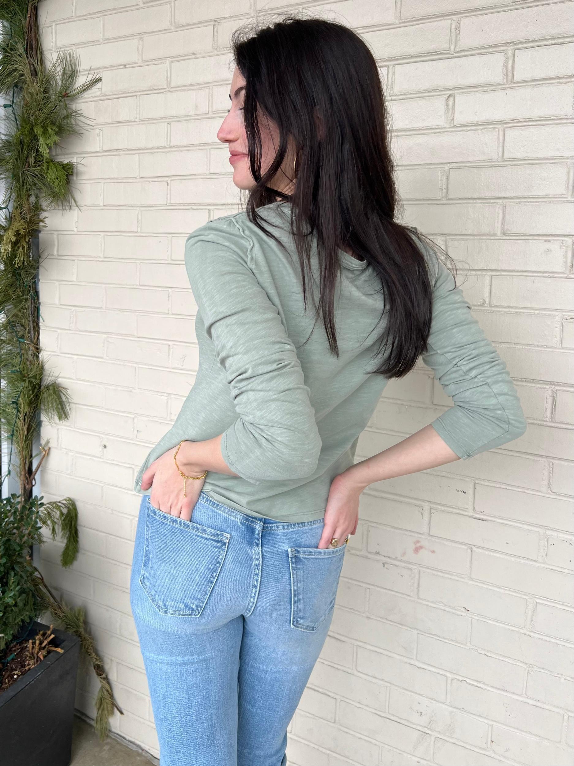 [Z Supply] Arlet Slub Long Sleeve Tee Product Image