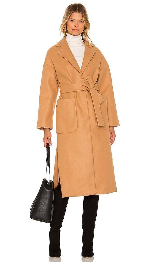 LBLC The Label Marie Jacket in Tan. Product Image