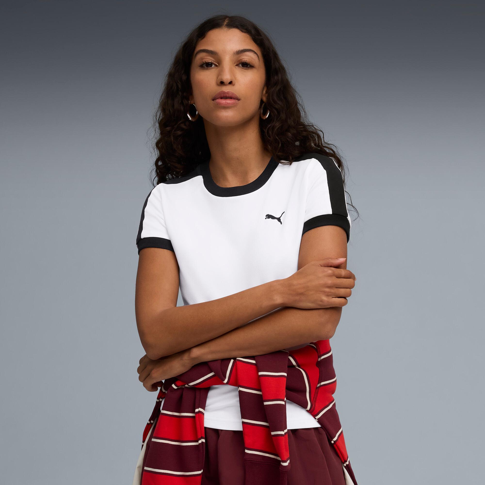 PUMA T7 Women's Slim T-Shirt Product Image