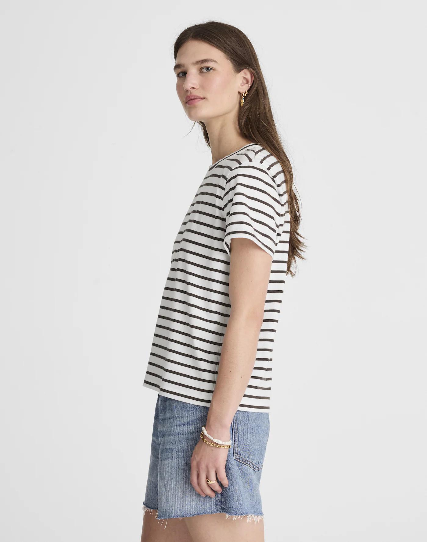 The Perfect Crewneck Tee in Cotton Product Image