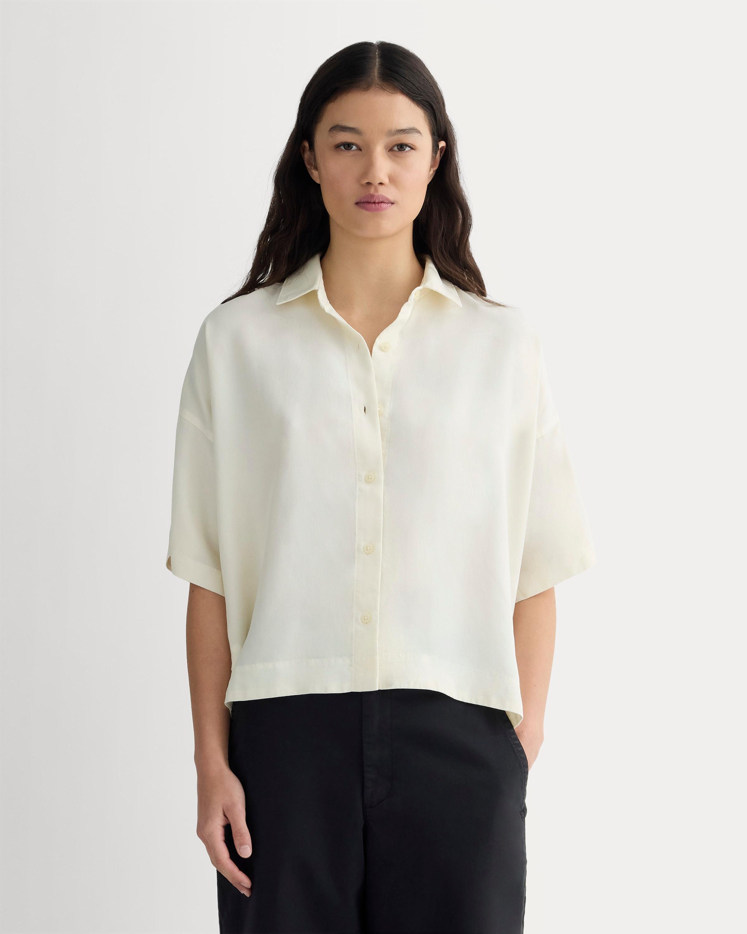 The Short-Sleeve Square Shirt in Butterlite Product Image