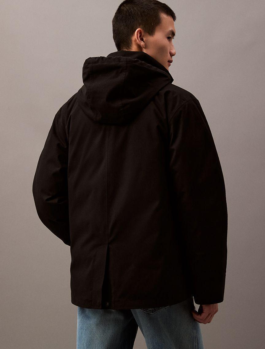 Melange Tech Puffer Jacket Product Image