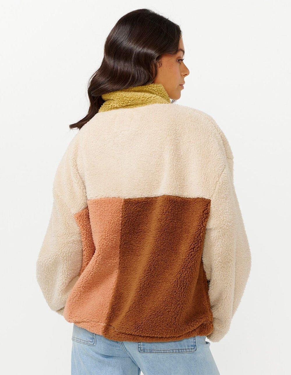 RIP CURL Block Party Womens Polar Fleece Jacket - MULTI Product Image