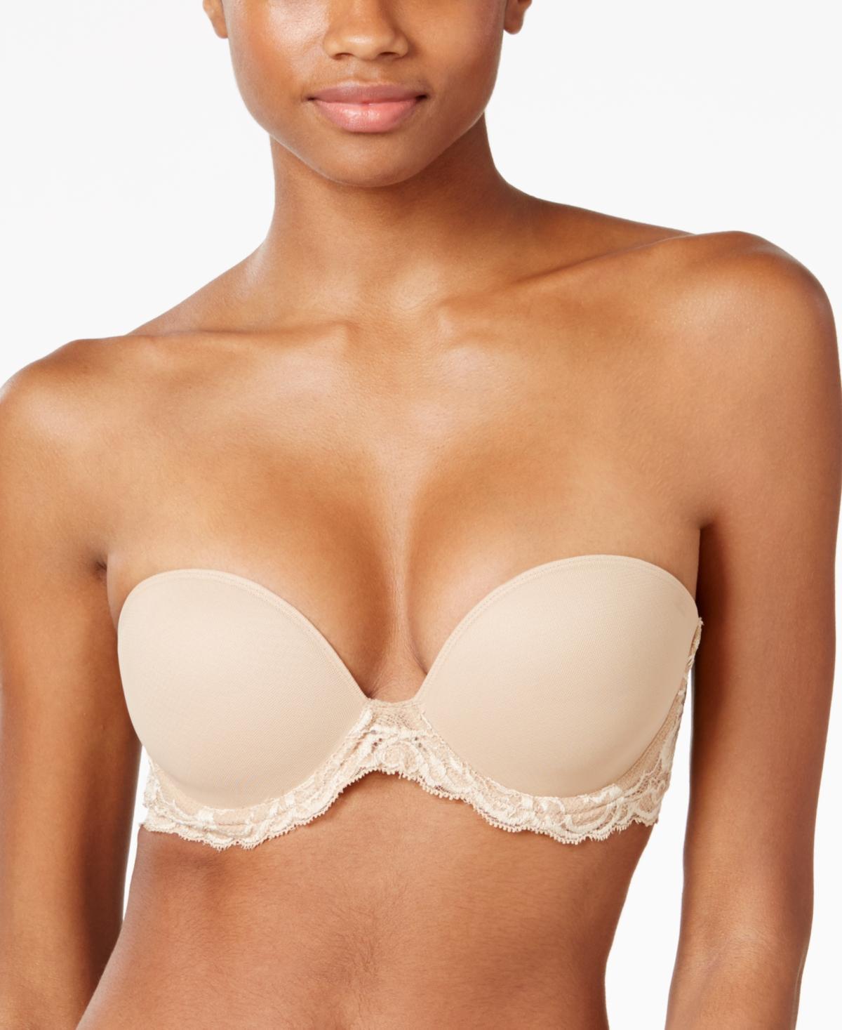 Feathers Strapless Plunge Bra Product Image