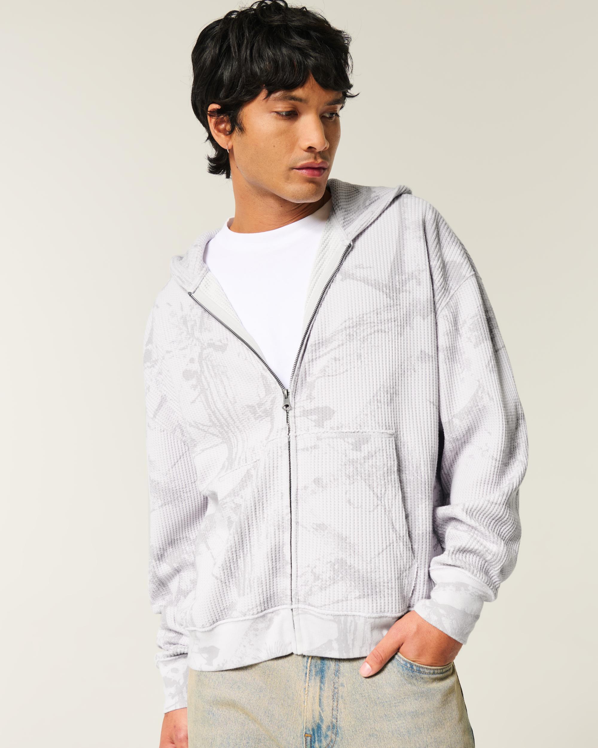 Easy Camo Thermal Zip-Up Hoodie Product Image