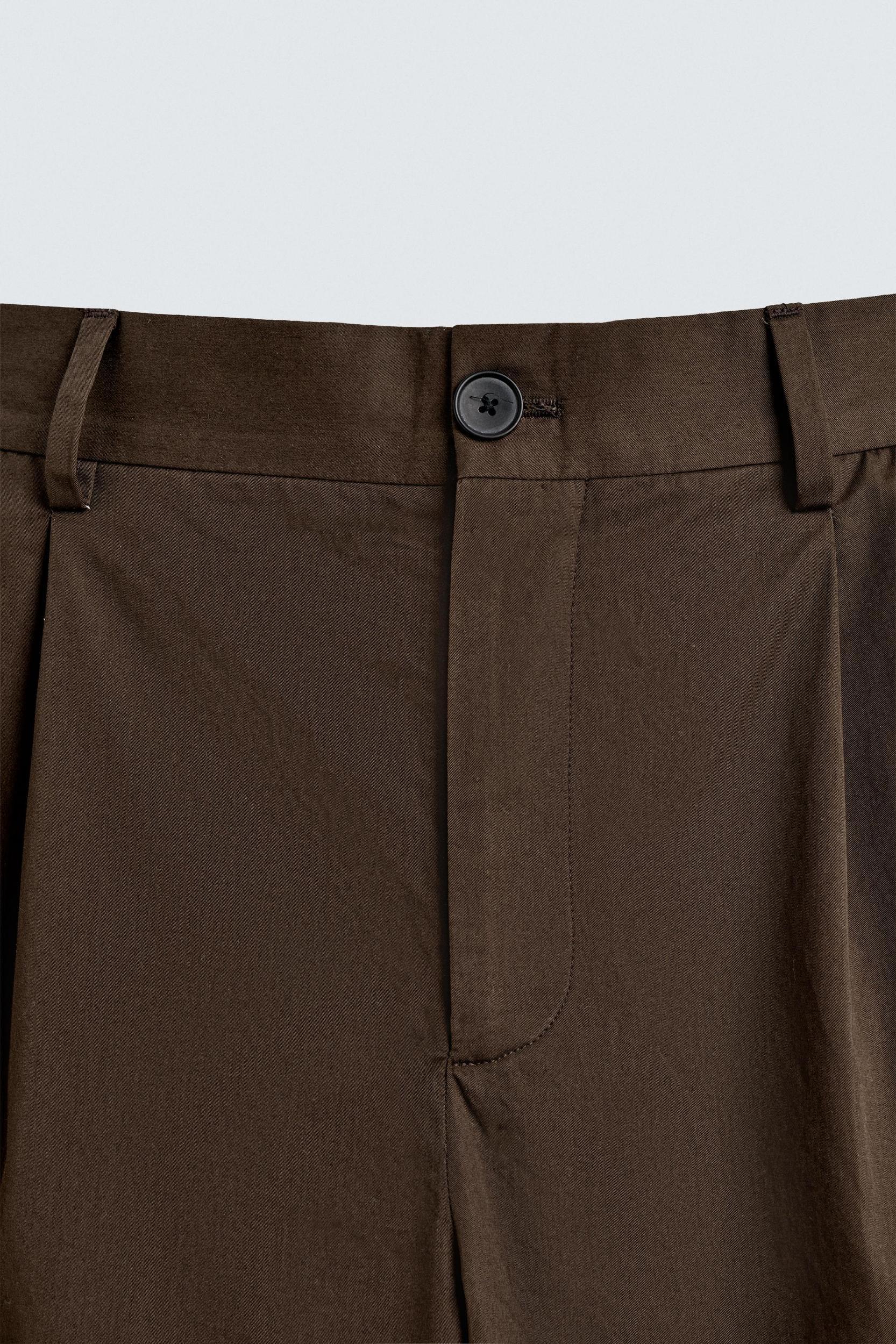 LIMITED EDITION PLEATED CHINO PANTS Product Image
