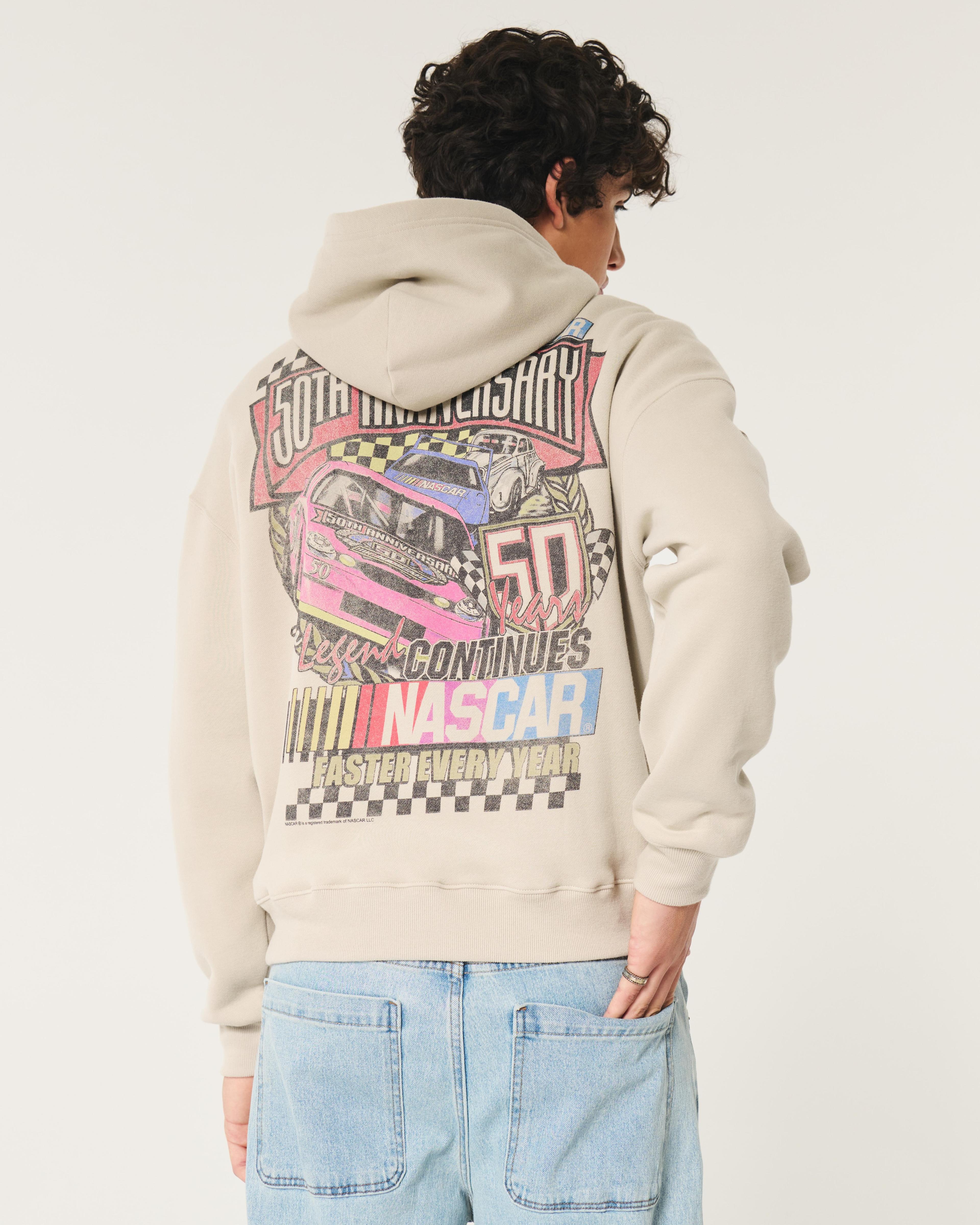 Boxy NASCAR Graphic Hoodie Product Image