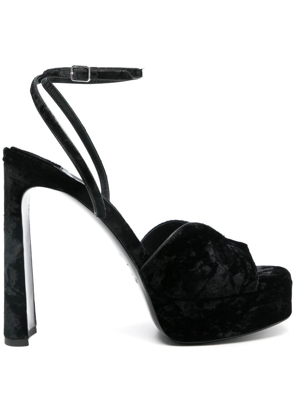 JIMMY CHOO 125mm Karli Sandals In Black Product Image