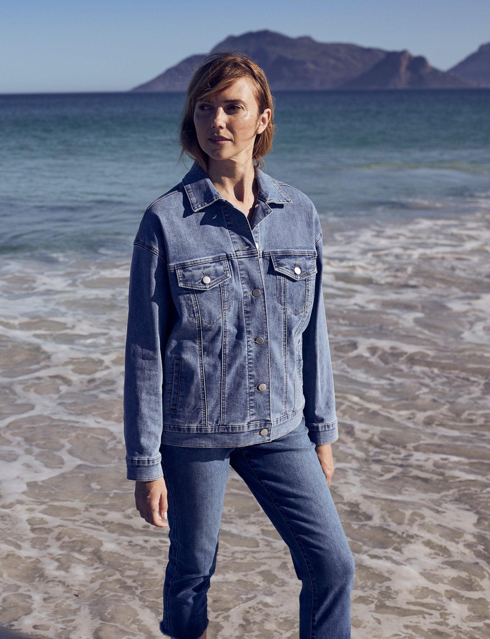 Westport Trucker Denim Jacket Female Product Image