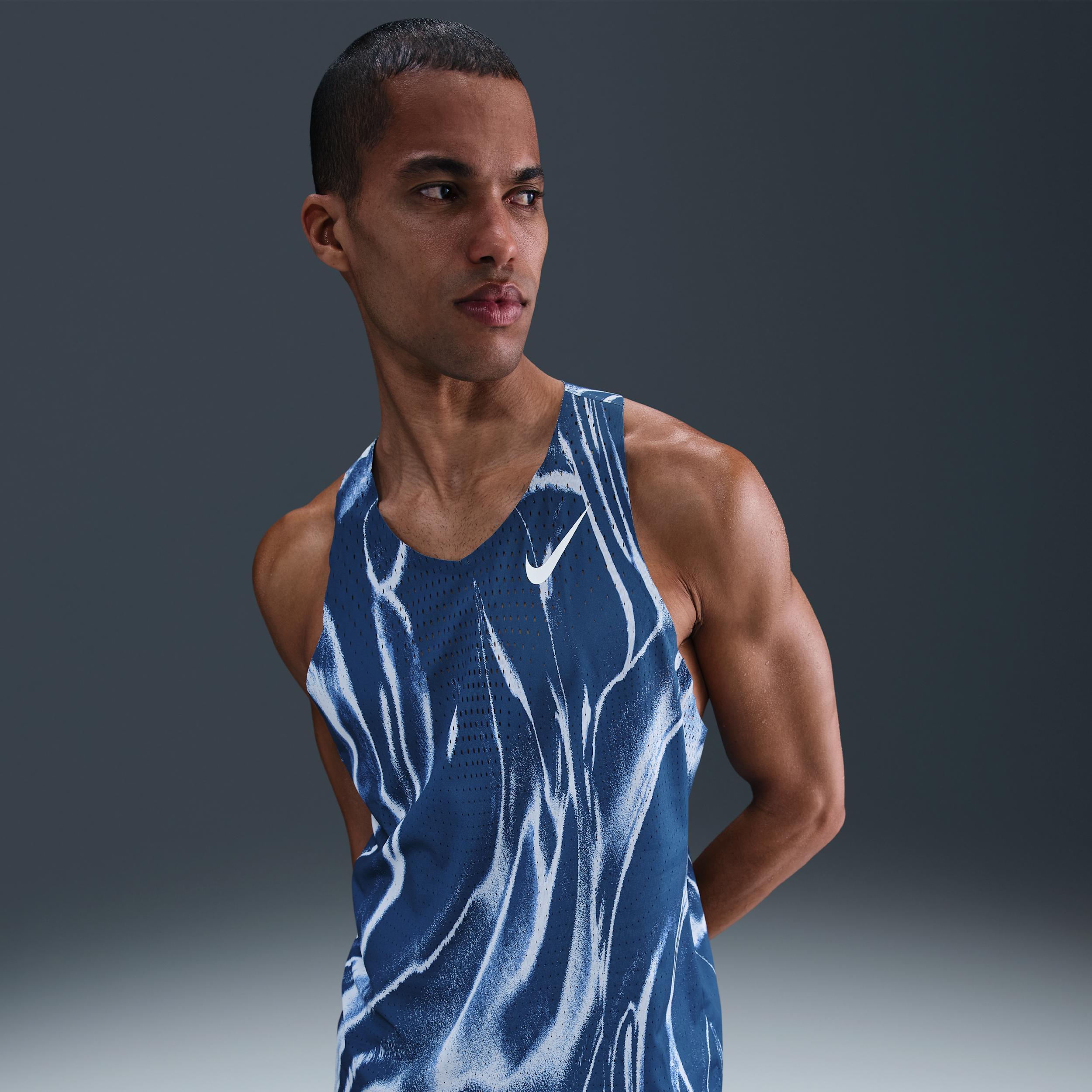 Nike Mens AeroSwift Dri-FIT ADV Running Singlet | HV2643-492 Product Image