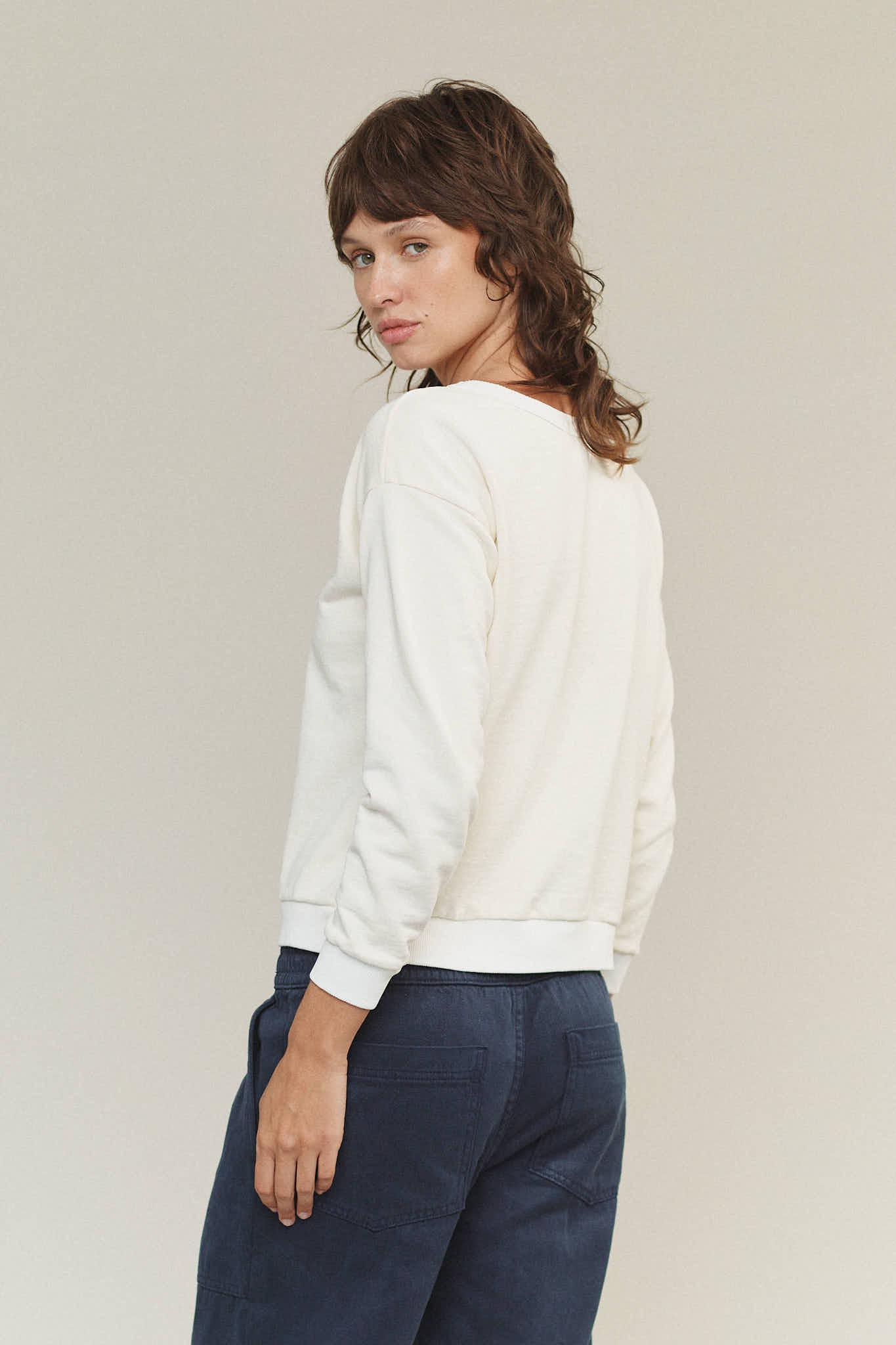 Laguna Cropped Sweatshirt Female Product Image