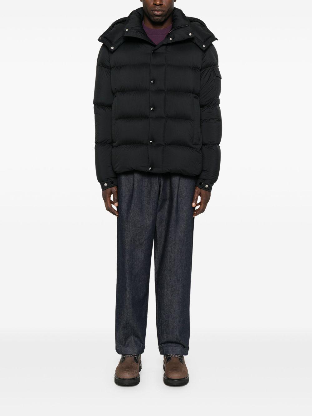 hooded quilted jacket Product Image