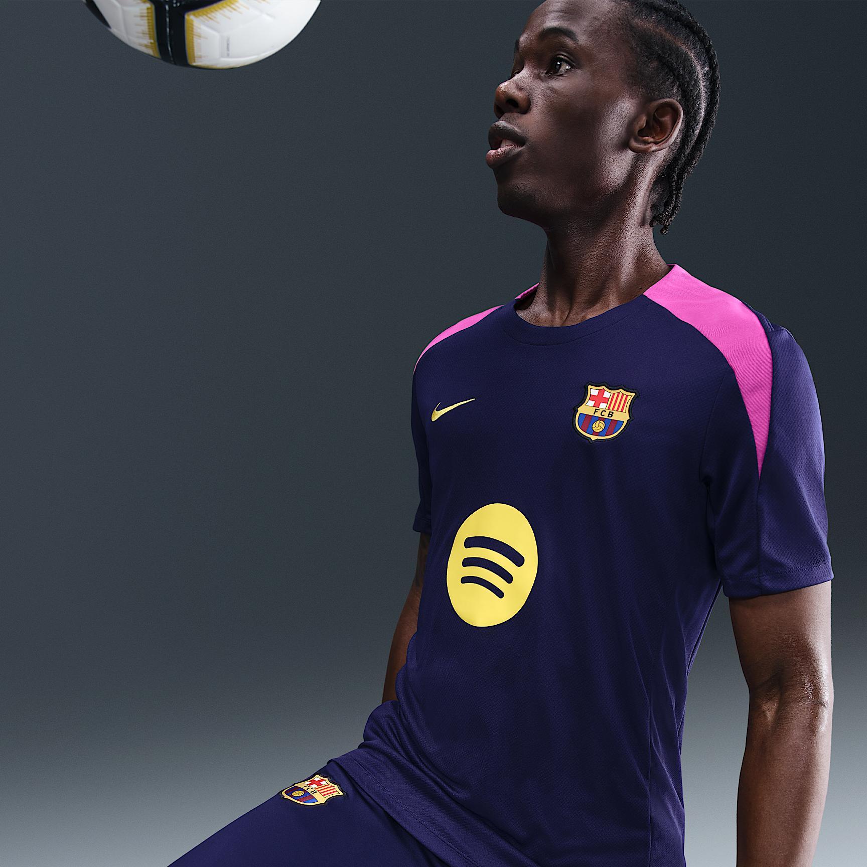 FC Barcelona Strike Men's Nike Dri-FIT Soccer Short-Sleeve Top Product Image