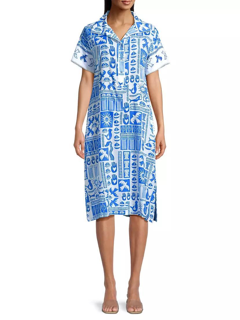 Acantha Cotton Midi-Dress Product Image