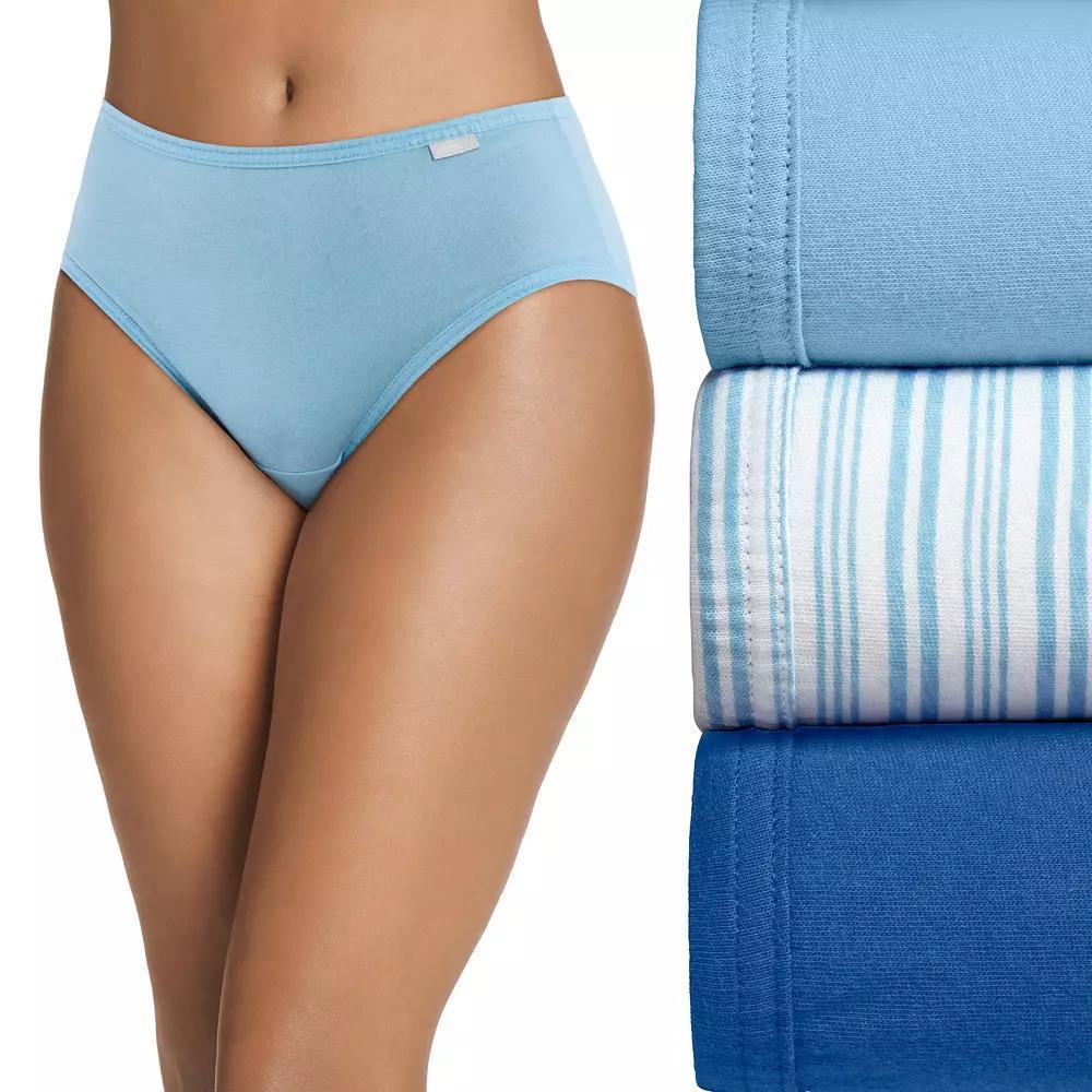 Women's Jockey® Elance 3-Pack Hipster Panty Set 1488, Size: 6, Boardwalk Stripe Product Image