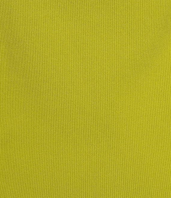 Gibson & Latimer Ribbed Knit Scoop Neck Sleeveless Tank Top Product Image