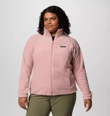 Plus Size Columbia Benton Springs Full-Zip Fleece Jacket, Women's, Size: 2XL, Spray Product Image