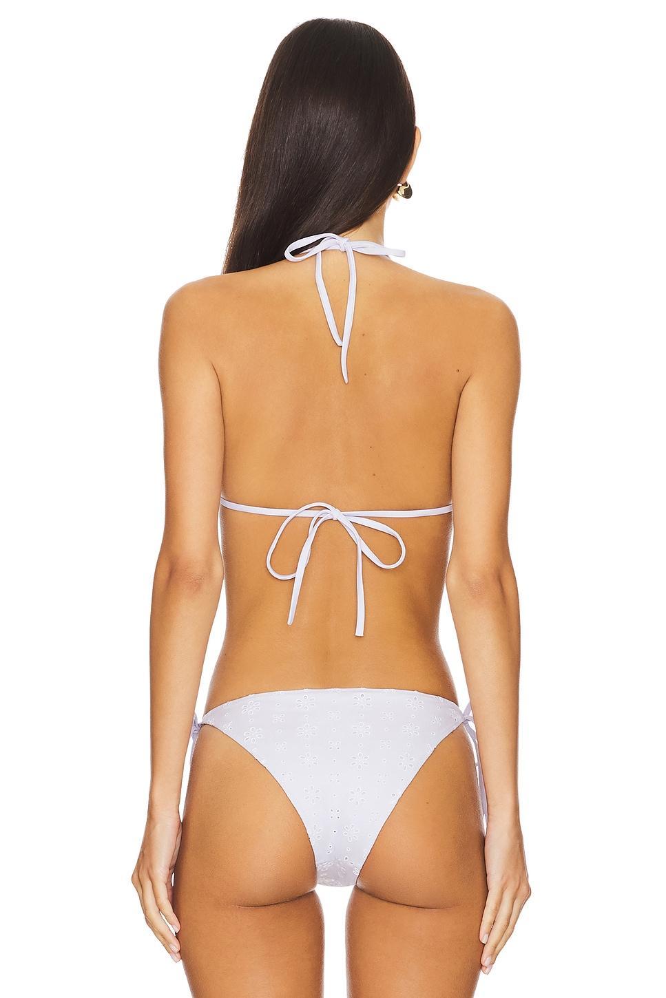 The Iris Bikini Top Solid & Striped Product Image