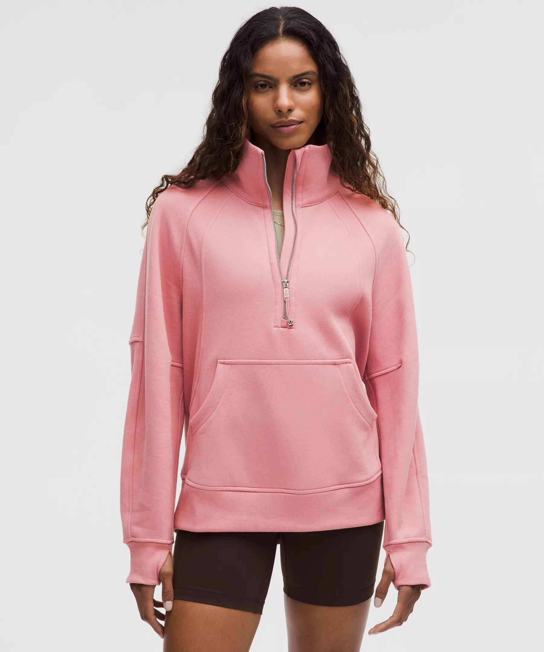 Scuba Oversized Funnel-Neck Half Zip *Long Product Image