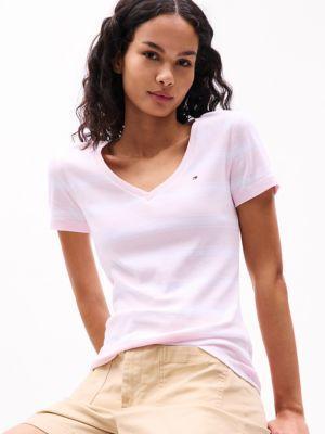 V-Neck Stripe Favorite T-Shirt Product Image
