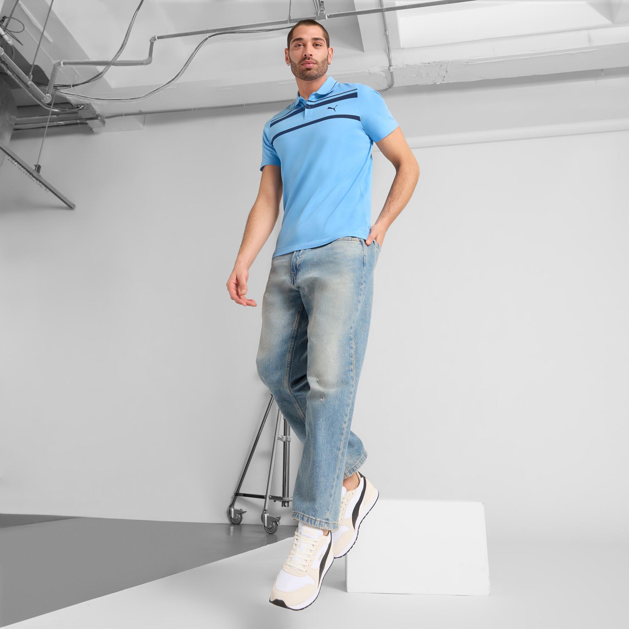 PUMA ESS ELEVATED Men's Polo Shirt Product Image