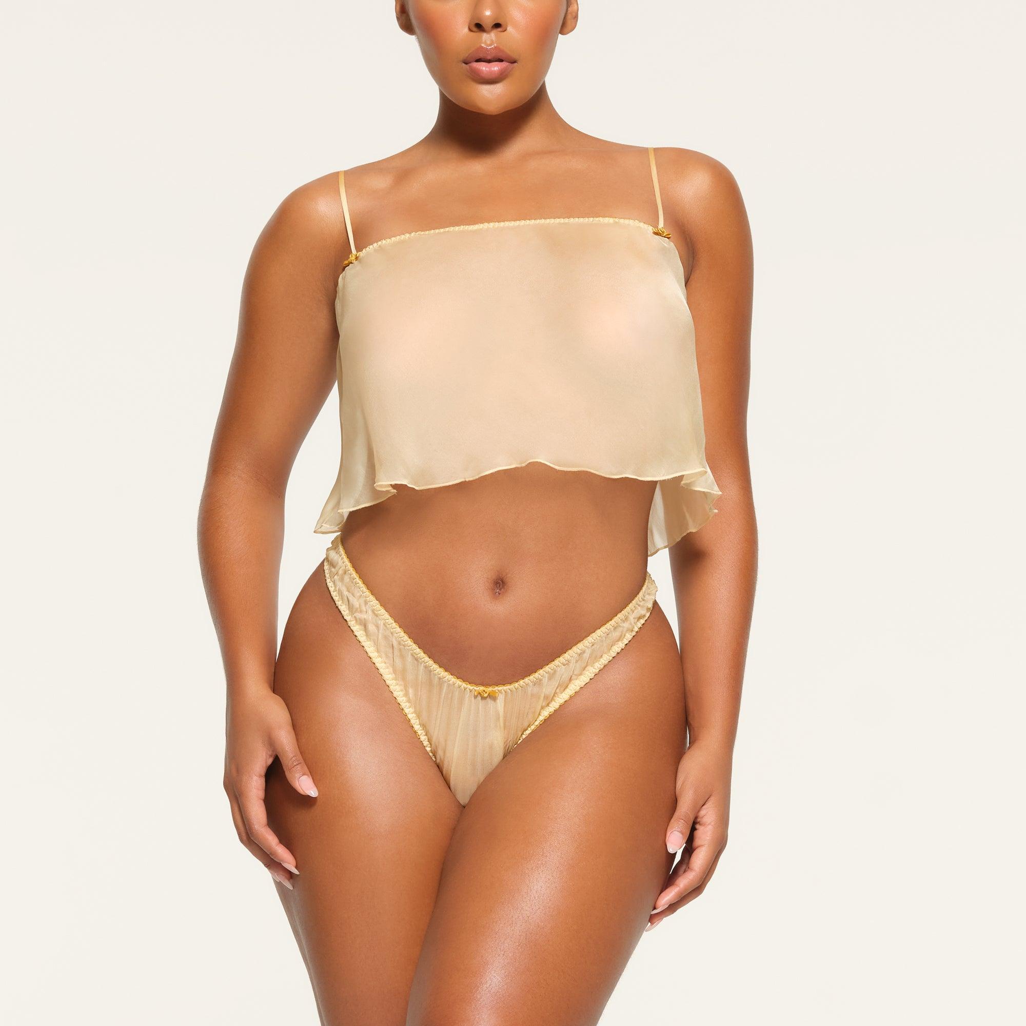 SKIMS ROMANCE BALCONETTE BRA | BUTTER Product Image