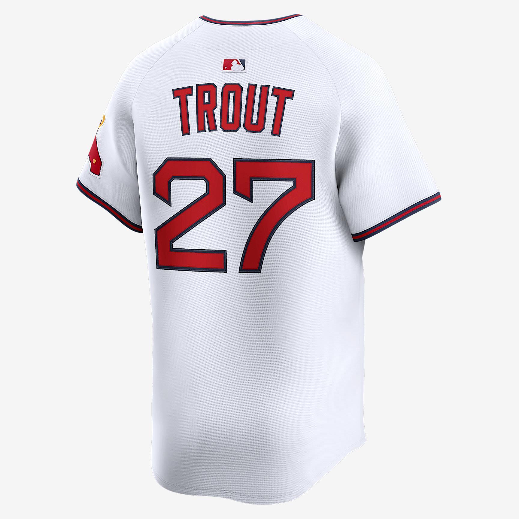 Mike Trout Los Angeles Angels Nike Mens Dri-FIT ADV MLB Limited Jersey | LM250DR5AN9-2ZQ Product Image