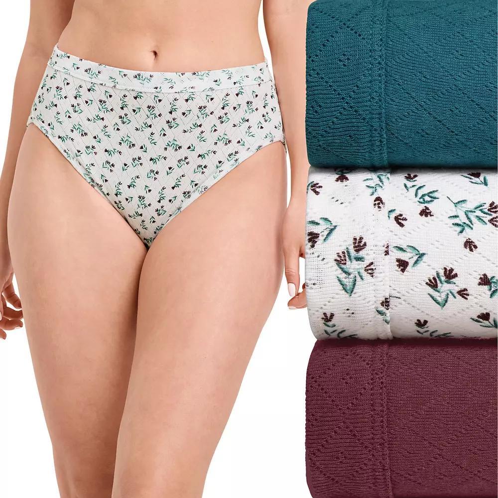 Women's Jockey® Elance Breathe 3-pack French Cut Panty Set 1541,  Product Image