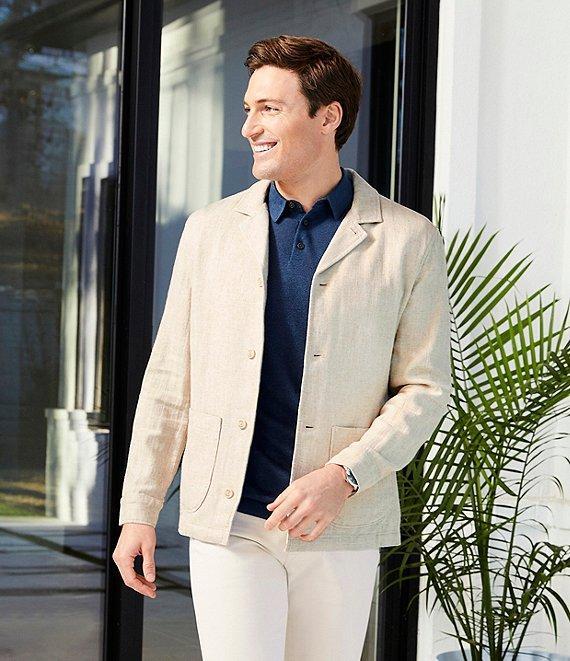 Cremieux Blue Label Key West Collection Herringbone Jacket Product Image