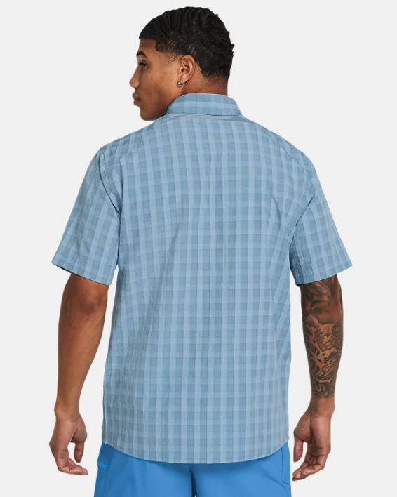 Men's UA Drift Tide 2.0 Plaid Short Sleeve Product Image