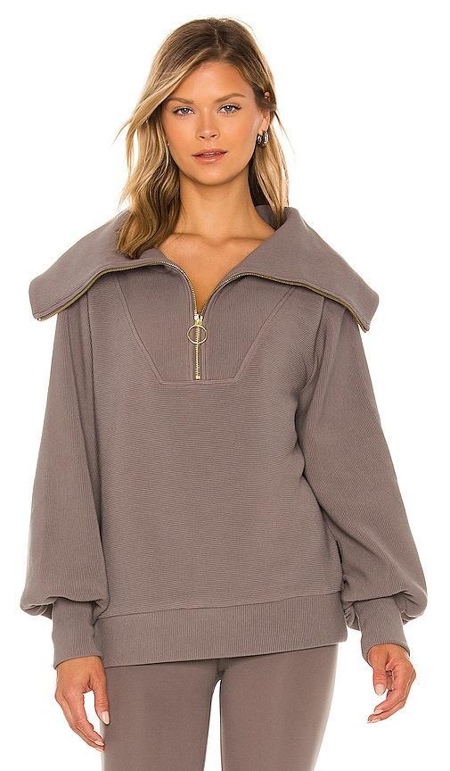 Varley Vine Half Zip Deep Charcoal XS Product Image