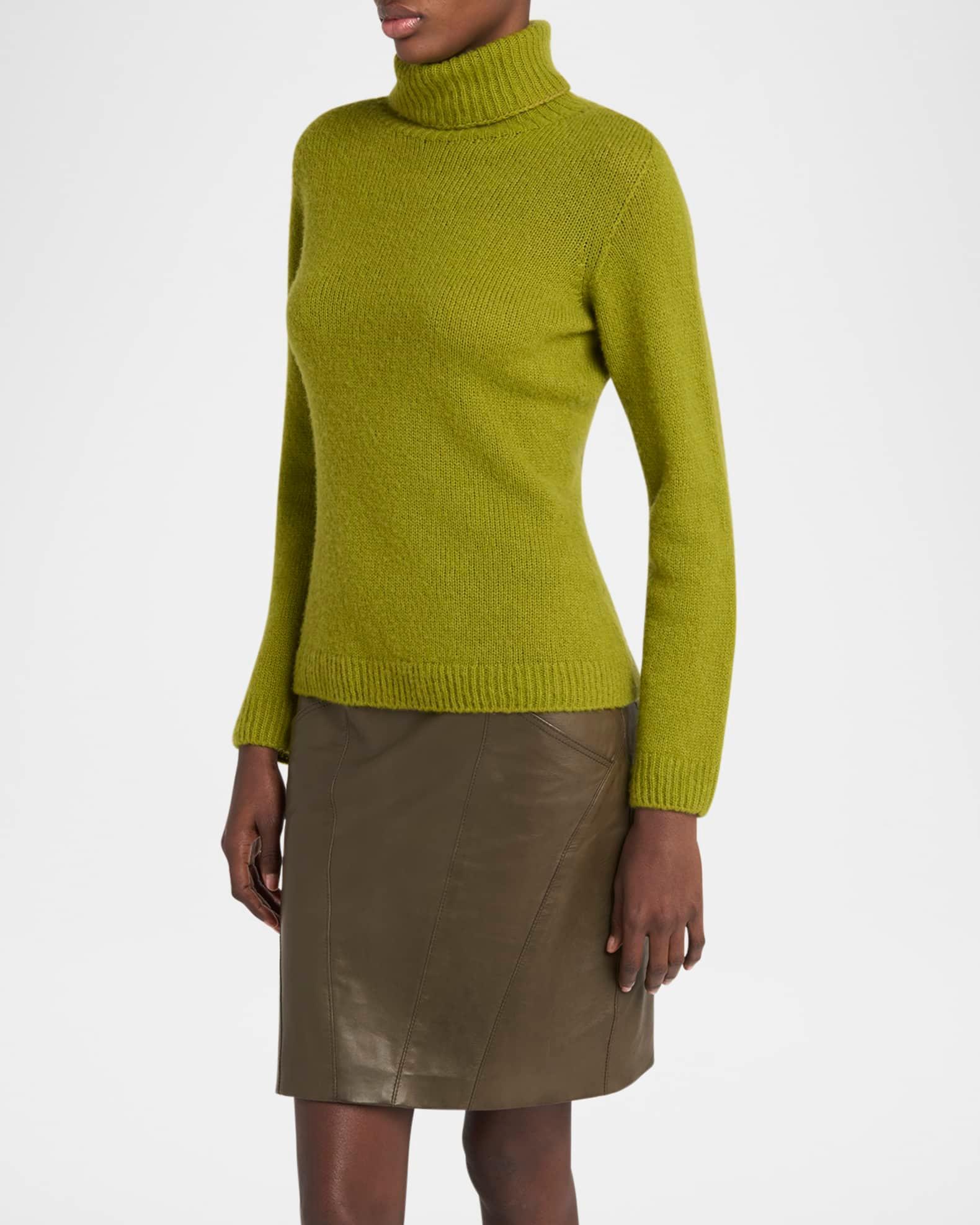 Cashmere-Silk Turtleneck Sweater Product Image