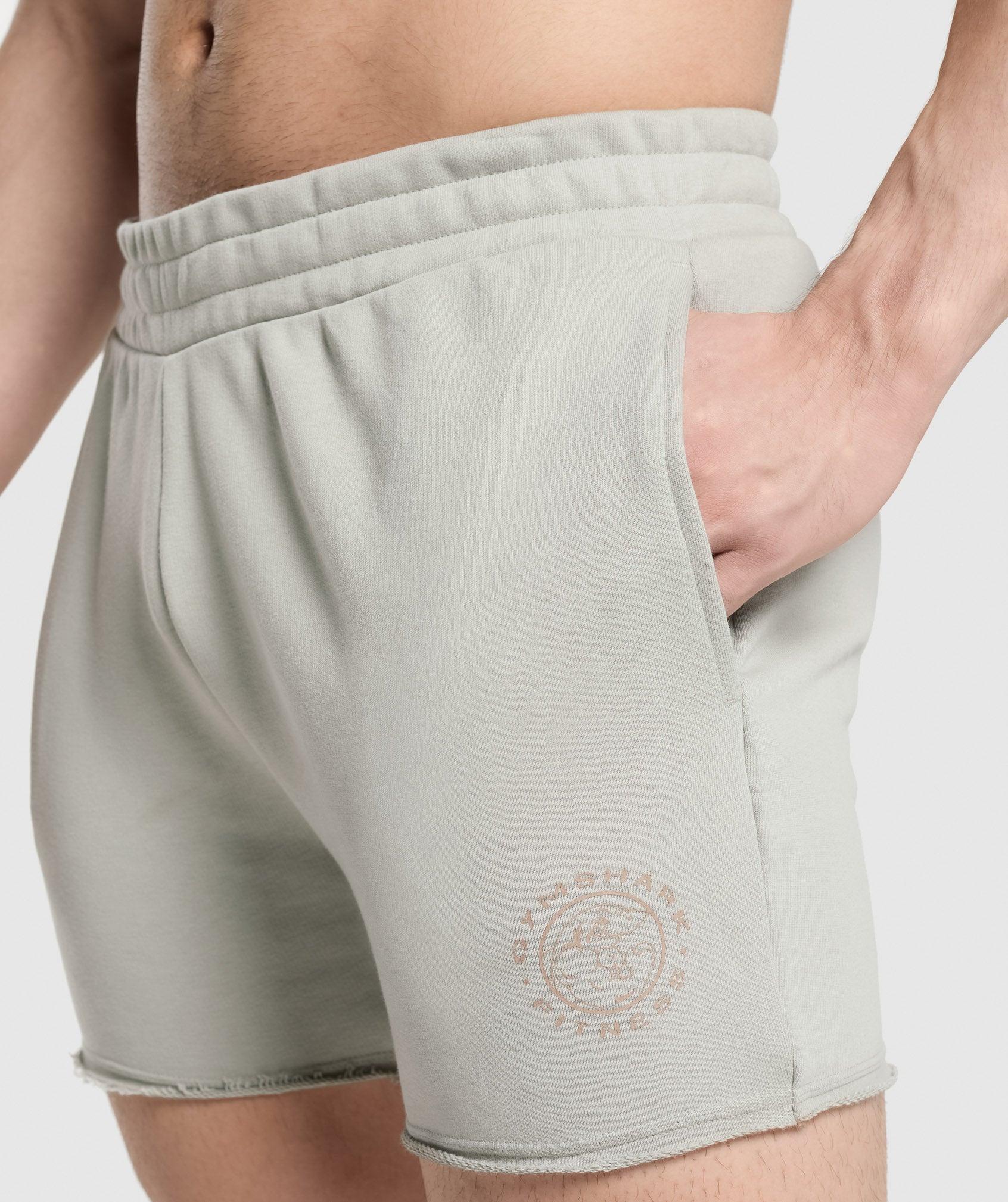 Gymshark Legacy Shorts - Stone Grey Male Product Image