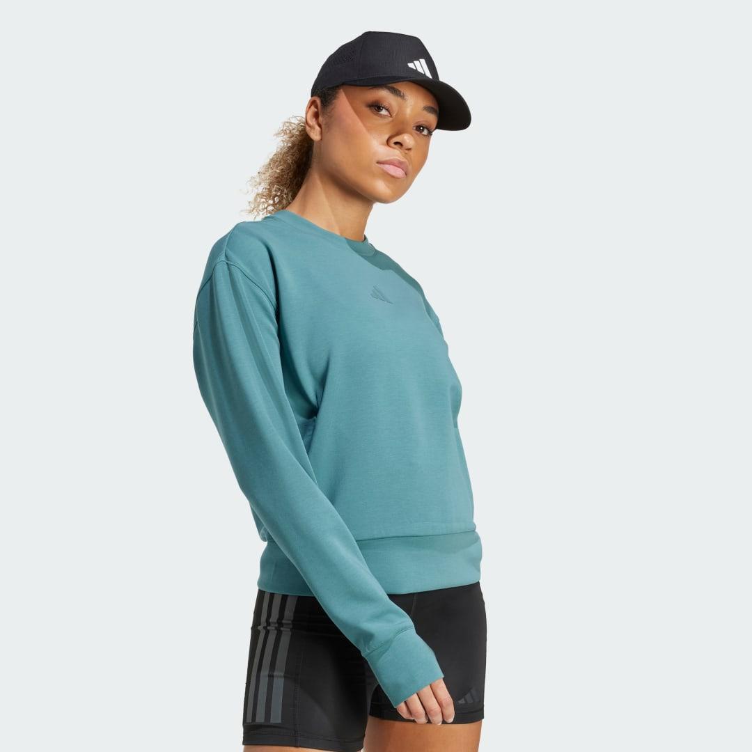 Designed-for-Training Warm-Up Crewneck Sweatshirt Product Image