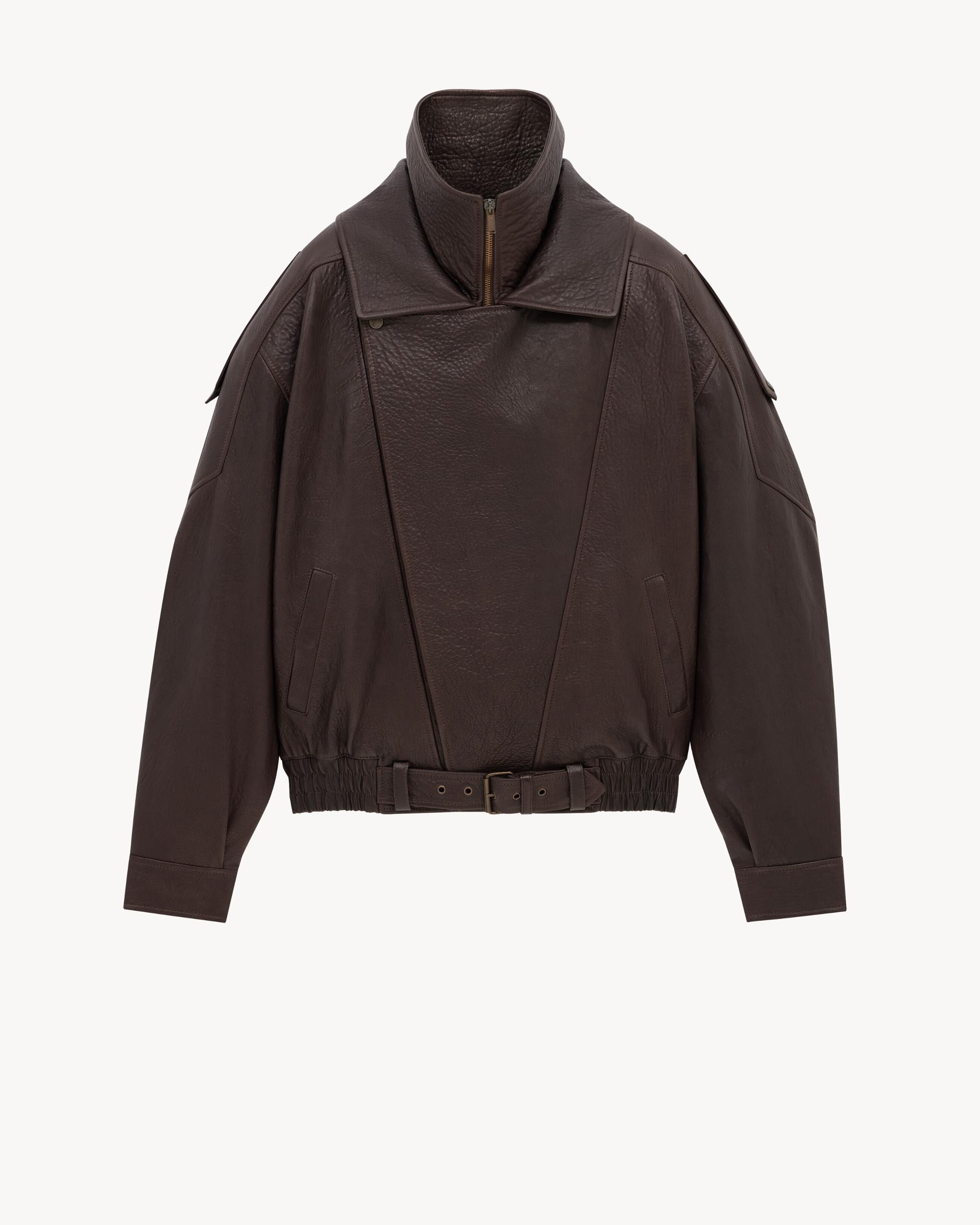 Bomber Jacket in Lambskin Product Image