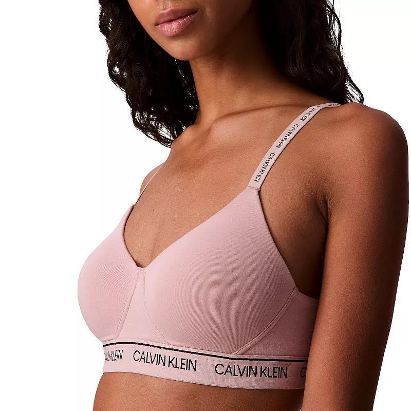 Women's Calvin Klein Archive Logo Lightly Lined Bralette QF6094,  Product Image