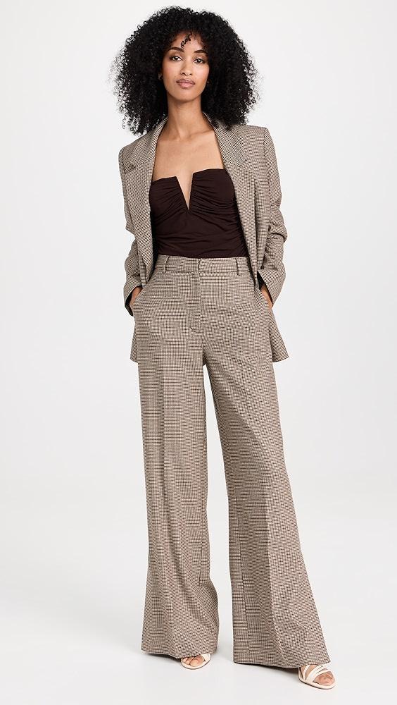 ANINE BING Lyra Trousers Mini Houndstooth | Shopbop Product Image