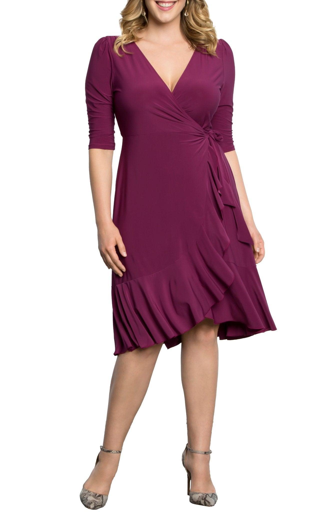 Whimsy Wrap Dress - Plus Product Image