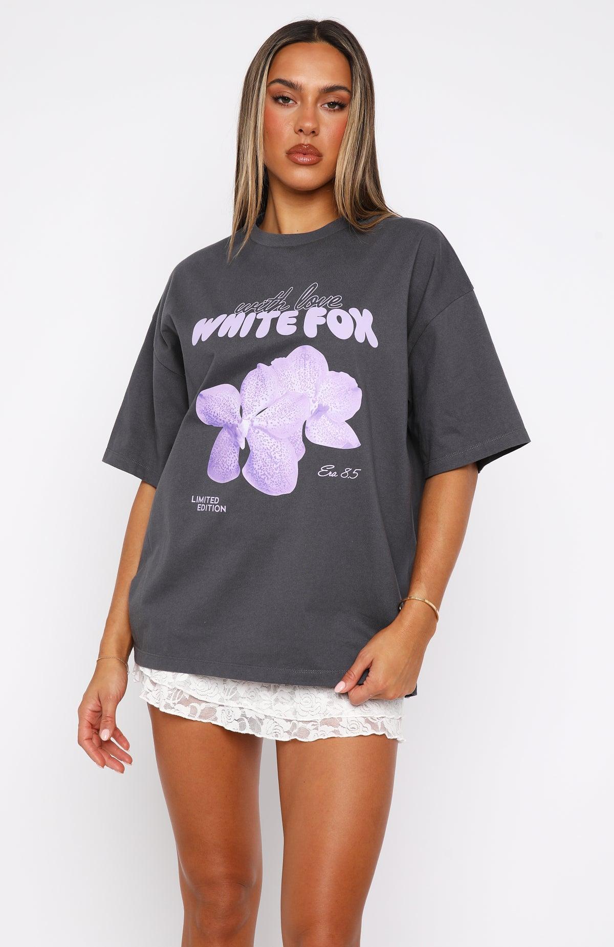 With Love Forever Oversized Tee Volcanic Product Image