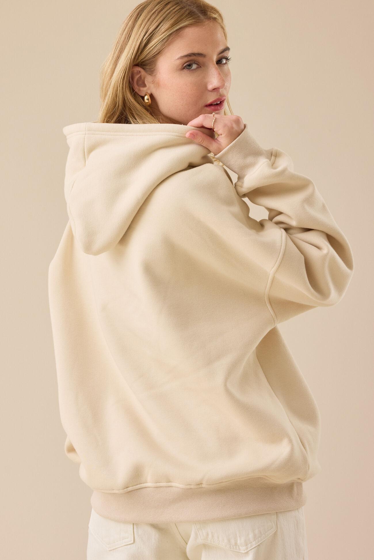 76 Leopard Print Graphic Hoodie Product Image